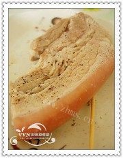 简易的干捞锅烧肉米粉做法图解6)