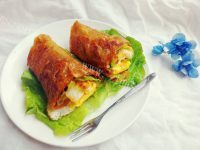 色香味俱全的鸡蛋手抓饼做法图解8)