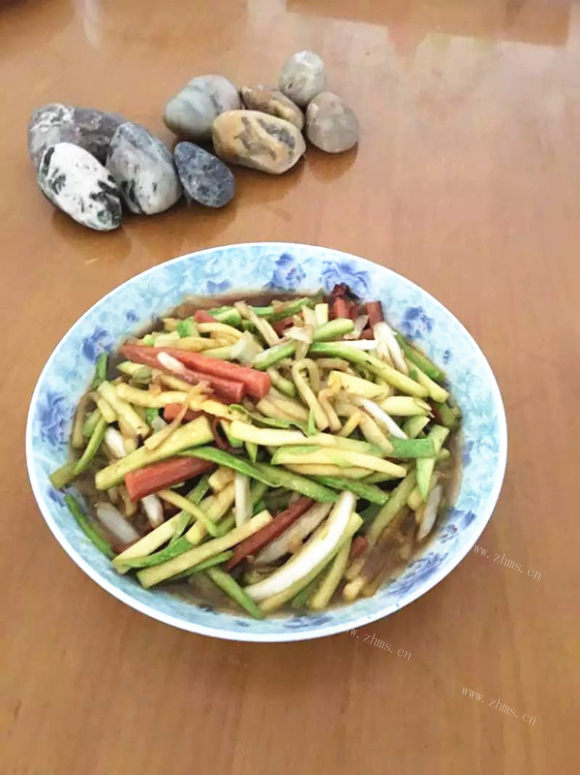 唇齿留香的炒三丝