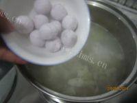 自己做的酒酿汤圆做法图解7)