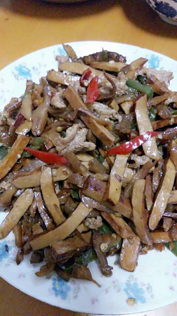 珍馐美味的炒三丝