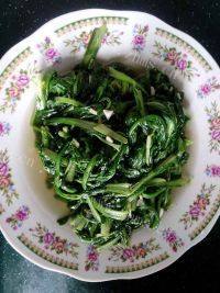 家常菜炒茼蒿
