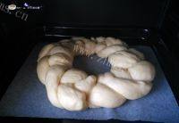 绝味的圣诞花环面包做法图解11)