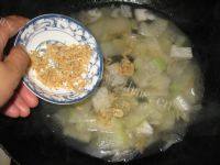 口感丰厚的冬瓜虾皮汤