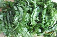 自己做的小白菜鸡蛋饼做法图解2)