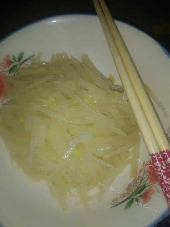 独特的清炒土豆丝