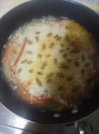美味的牛肉抓饭做法图解8)