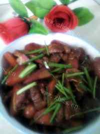 家常菜胡萝卜烧肉