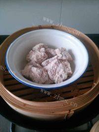 家常菜粉蒸排骨做法图解6)