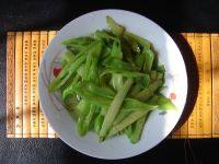 家常菜辣椒炒黄瓜