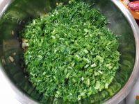自己做的茴香鸡蛋馅饼做法图解4)