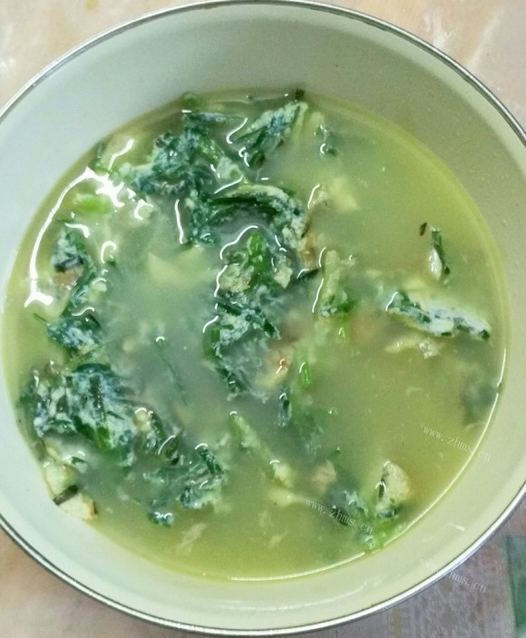 DIY韭菜鸡蛋汤
