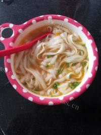 美味的蔬菜面
