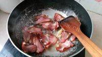 家常菜蒜苔炒腊肉做法图解8)
