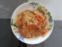 家常菜土豆片炒西红柿