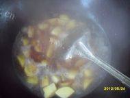 家常菜土豆焖豆角做法图解7)