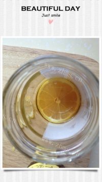 美味的蜂蜜柠檬水做法图解2)
