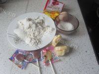 自己做的玻璃糖饼干做法图解1)