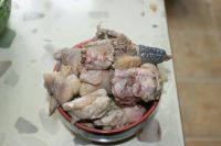 烧菜毛豆烧鸡做法图解2)