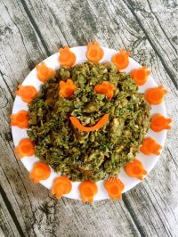 好吃的香椿炒鸡蛋做法图解9)