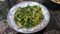 玉盘珍馐的蒜蓉油麦菜做法图解5)