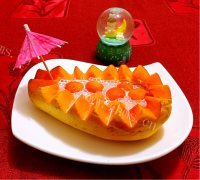 自制木瓜牛奶西米露做法图解18)