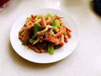 芹菜肉丝炒火腿做法图解13)