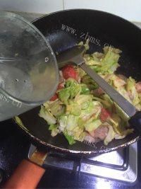美味的茄汁包菜做法图解8)