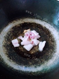 家庭荞头肉片做法图解4)