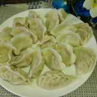 美味的猪肉白菜水饺
