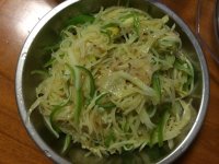 家常菜青椒土豆丝
