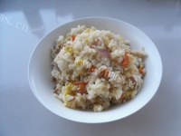 腊肉蛋炒饭做法图解12)