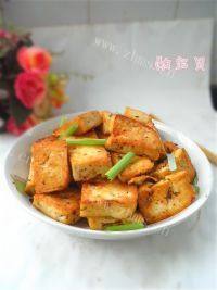 家常菜孜然豆腐