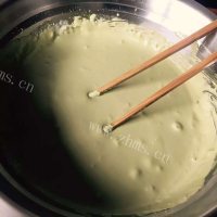 自制抹茶冰淇淋做法图解6)