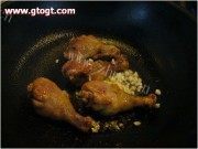 美味的黑椒琵琶腿做法图解4)