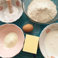 色香味浓的椰蓉吐司做法图解1)