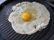鸡蛋面饼做法图解4)