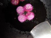 芝麻紫薯饼