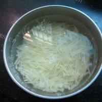 #DIY美食#干煸土豆丝做法图解3)