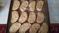 软软的花生杏仁面包脆片做法图解3)