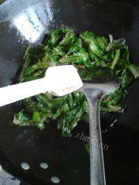 炒生菜做法图解6)