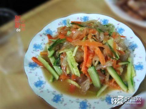 凉拌海蜇丝