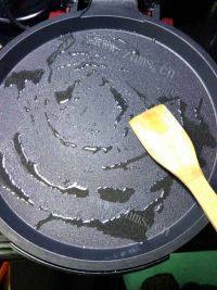 自己做的芹菜叶煎饼做法图解9)