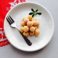 方瓜椰蓉球做法图解18)