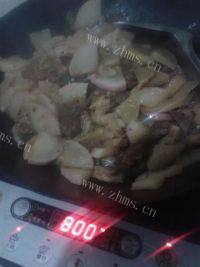 家常菜萝卜炖肉做法图解13)