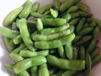 下酒菜盐水毛豆做法图解2)