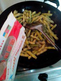 家常菜清炒四季豆