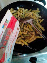 家常菜清炒四季豆