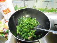 家常菜清炒油菜心做法图解8)
