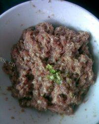 家常菜青椒酿肉做法图解3)